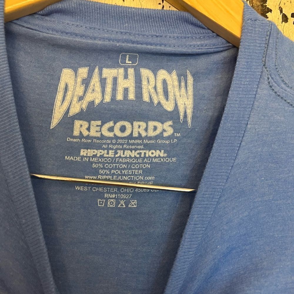 NWT men’s Ripple Junction Death Row Records size L. - Picture 3 of 8